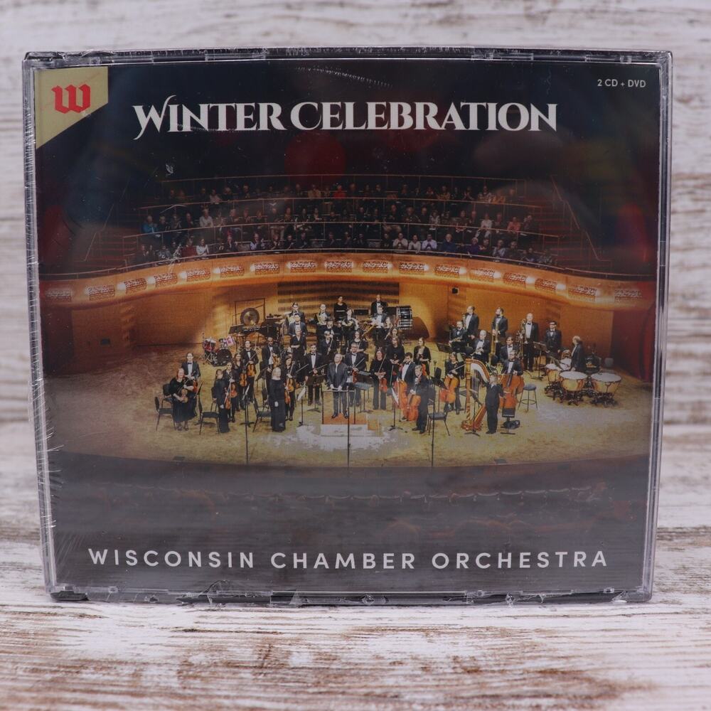 Wisconsin Chamber Orchestra Winter Celebration 2 CD + DVD New Sealed